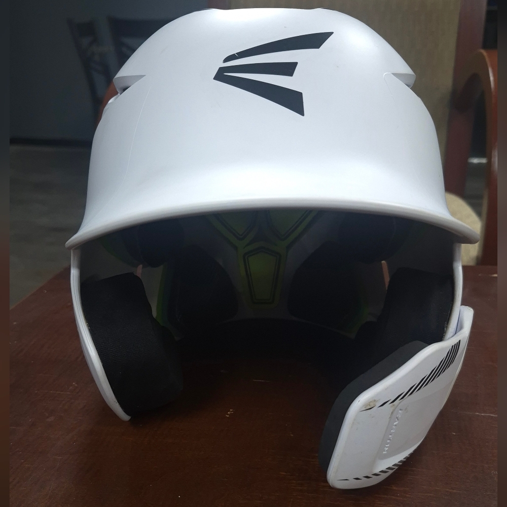 Easton White Baseball Helmet